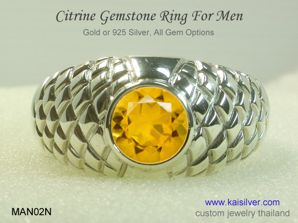 ring for men silver