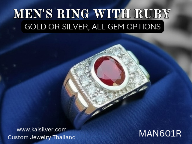 ruby ring for men